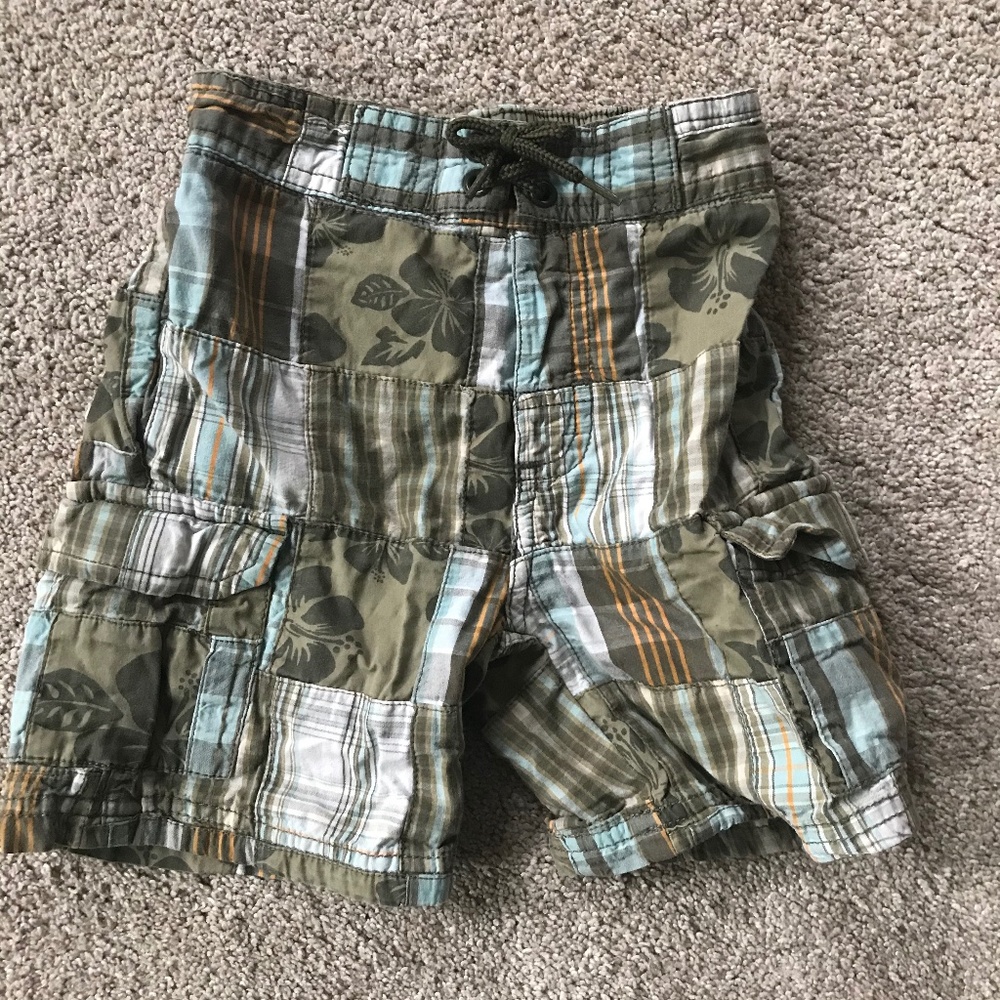 💓5/$5!! Patchwork Look Beach Vibes Shorts